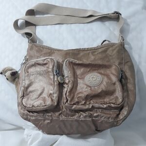 Casual Women's Crossbody Shoulder Bag in Light Brown